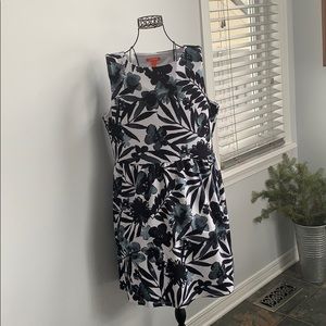 Blue/Navy Floral Dress